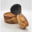 DOV33004311 Dovo Shaving Brush Olive Wood 