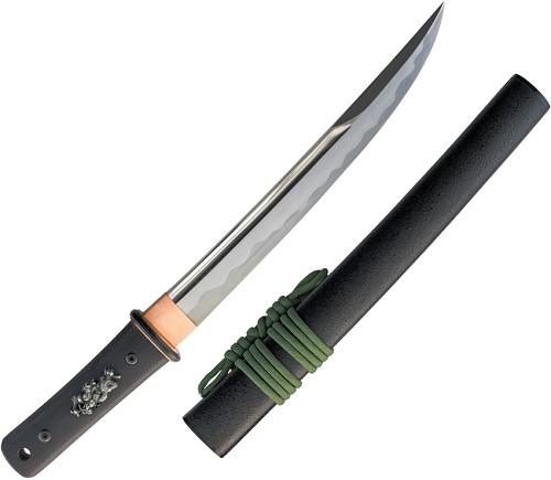 Dragon King Modern Tanto Fixed Blade Knife with Bohi - DRK35491 