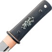 DRK35491 Dragon King Modern Tanto Fixed Blade Knife with Bohi 