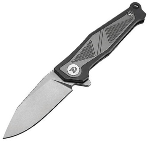 Dreamtech Framelock Pocket Knife Titanium Gray Zirconium - DTK1339G 