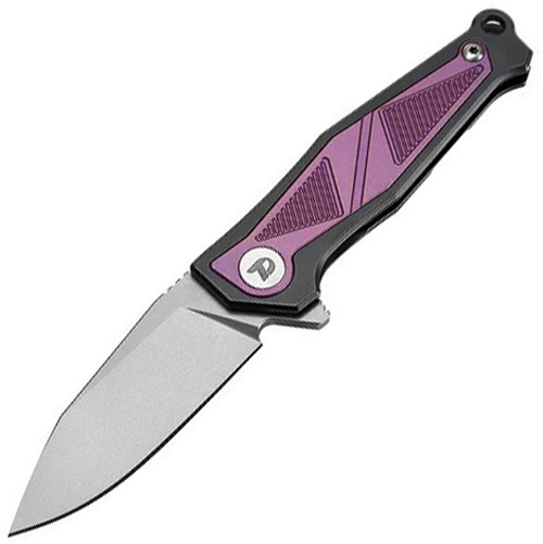 Dreamtech Framelock Pocket Knife Titanium Purple Zirconium - DTK1339P 