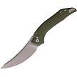 Dreamtech Button Lock Pocket Knife OD Green G10 - DTK3052GGR 