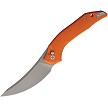 Dreamtech Button Lock Pocket Knife Orange G10 - DTK3052GO 