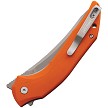 Dreamtech Button Lock Pocket Knife Orange G10 - DTK3052GO 