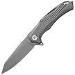 Dreamtech Framelock Pocket Knife Gray Titanium - DTK3287TG 