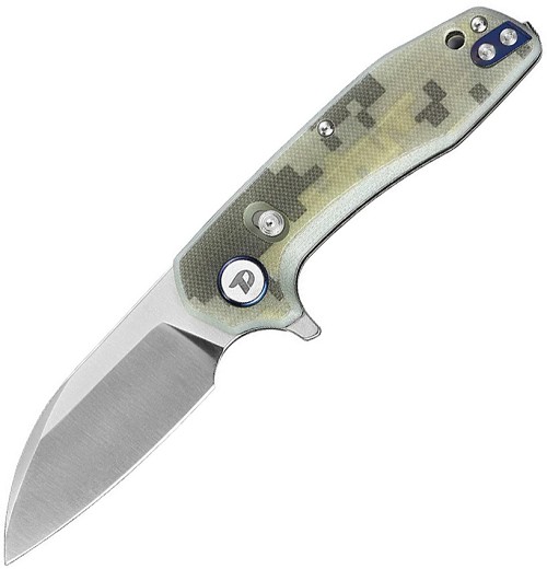 Dreamtech Crossbar Lock Pocket Knife G10 Camo - DTK3435GC 