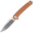 Dreamtech Linerlock Pocket Knife Micarta Natural - DTK3613MO 