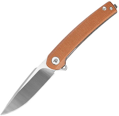 Dreamtech Linerlock Pocket Knife Micarta Natural - DTK3613MO 