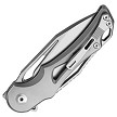 Dreamtech Button Lock Pocket Knife Gray Titanium - DTK3665G 