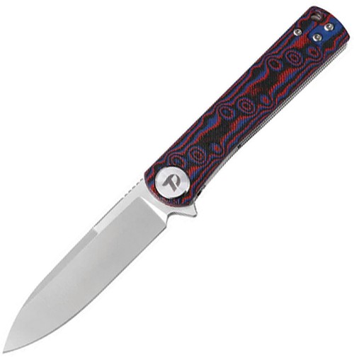 Dreamtech Linerlock Pocket Knife Red Micarta - DTK3896MR 