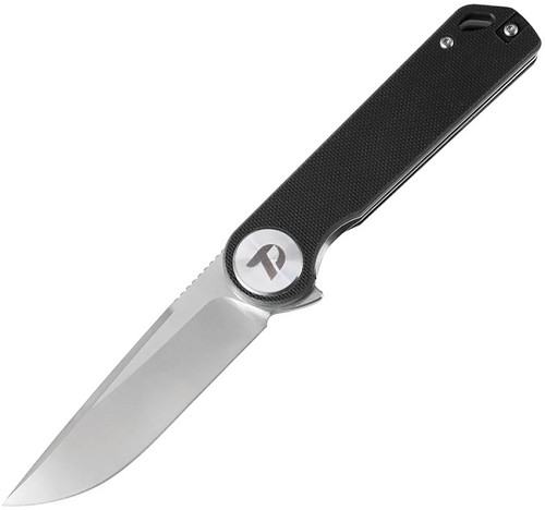 Dreamtech Linerlock Pocket Knife G10 Black - DTK3897GB 