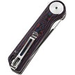 Dreamtech Linerlock Pocket Knife Micarta Red - DTK3897MR 