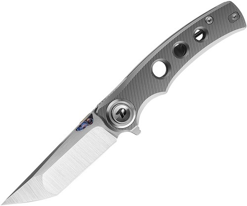 Dreamtech Button Lock Pocket Knife Titanium - DTK3915TG 