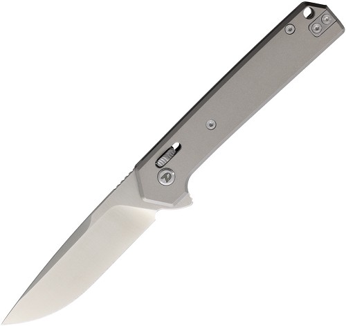 Dreamtech Crossbar Lock Pocket Knife Titanium Gray - DTK4032TG 