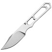 Dreamtech Fixed Blade Neck Knife Clip Point Stonewash - DTK4039G 
