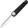 Dreamtech Button Lock Pocket Knife G10 Black - DTK4052GB 