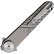 Dreamtech Button Lock Pocket Knife Gray Titanium - DTK4052TG 