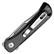 Dreamtech Button Lock Pocket Knife Aluminum Black - DTK4055AB 