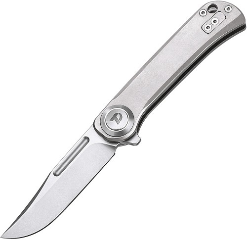 Dreamtech Button Lock Pocket Knife Titanium - DTK4055TG 