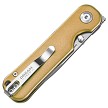 Dreamtech Button Lock Pocket Knife Titanium Green - DTK4245TGR 