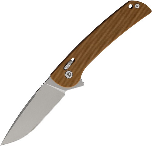 Dreamtech Crossbar Lock Pocket Knife G10 Brown - DTK4252GBR 