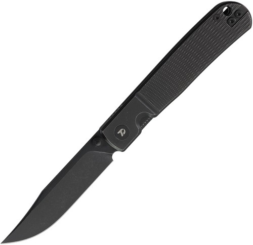Dreamtech Framelock Pocket Knife Titanium Black - DTK4274TB 