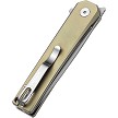Dreamtech Linerlock Pocket Knife Titanium Gold - DTK4286GR 