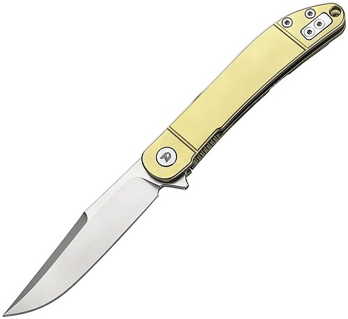 Dreamtech Framelock Pocket Knife Titanium Gold - DTK4366VGR 