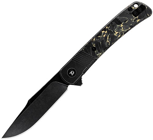 Dreamtech Framelock Pocket Knife Carbon Fiber Titanium - DTK4368VB 
