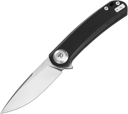 Dreamtech Handle Button Lock Pocket Knife Black G10 - DTK4389GB 