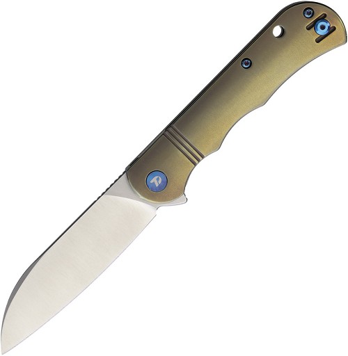 Dreamtech Linerlock Pocket Knife Titanium Gold - DTK4453LBR 
