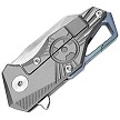 Dreamtech Framelock Pocket Knife Titanium Gray - DTK5313G 