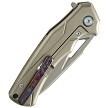 Dreamtech Framelock Pocket Knife Gold Titanium - DTK9402C 