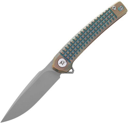 Dreamtech Framelock Pocket Knife Titanium Green - DTK9613GR 
