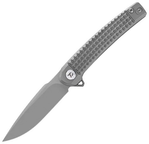 Dreamtech Framelock Pocket Knife Gray Titanium - DTK9613TG 