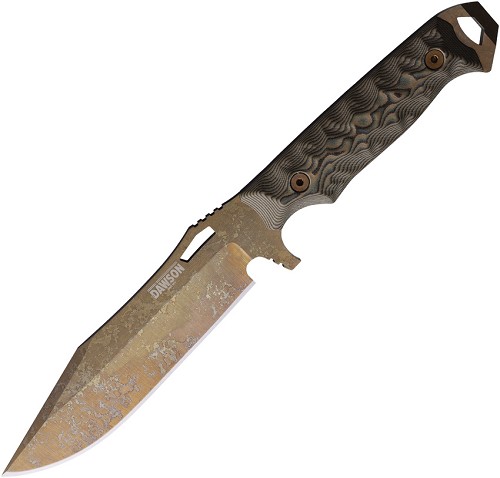 Dawson Marauder Fixed Blade Knife Ultrex Camo G10 - DW16562 