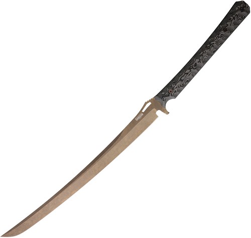 Dawson Many Water Sword 16 Inch Gray Black - DW16GB 