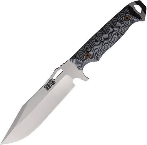 Dawson Marauder Fixed Blade Knife White/Black - DW3060 