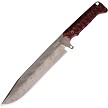 Dawson Holdout Bowie Knife Black Red - DW41782 