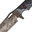 DW47551 Dawson Wayfinder Fixed Blade Knife White Black G10 