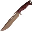 Dawson Seraphim CP Fixed Blade Knife Red Black G10 - DW48775 
