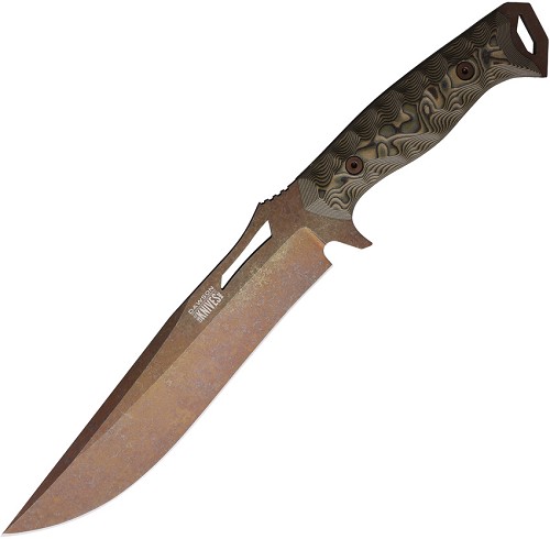 Dawson Seraphim CP Fixed Blade Knife Ultrex Camo G10 - DW48805 
