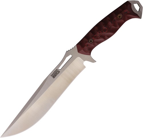 Dawson Seraphim SP Fixed Blade Knife Red Black G10 - DW49116 