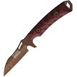 Dawson Revelation Fixed Blade Knife Black/Red - DW49161 