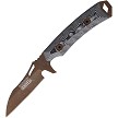 Dawson Revelation Fixed Blade Knife White Black G10 - DW49208 