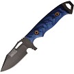 Dawson Steadfast Fixed Blade Knife Blue Black G10 Magnacut - DW60417 
