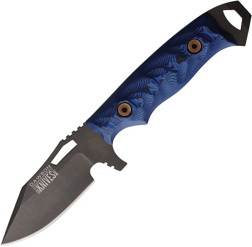 Dawson Steadfast Fixed Blade Knife Blue Black G10 Magnacut - DW60417 