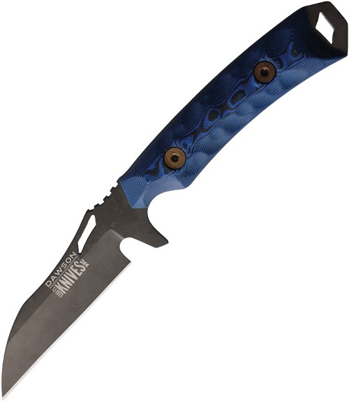 Dawson Revelation Fixed Blade Knife Black/Blue - DW83991 
