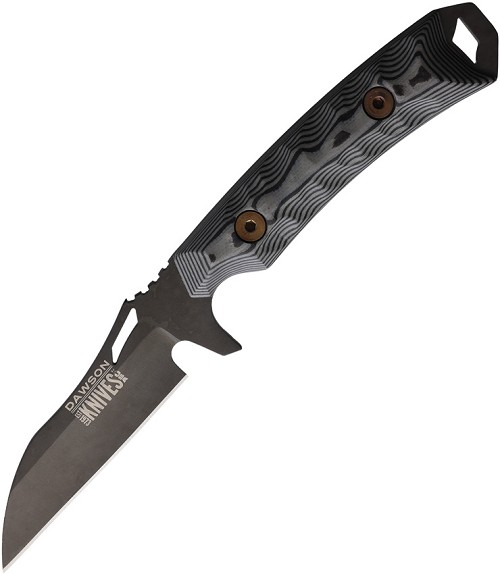Dawson Revelation Fixed Blade Knife Black/Gray - DW84004 