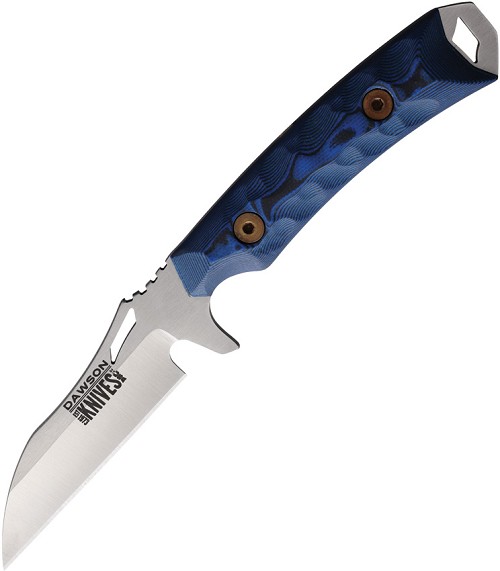 Dawson Revelation Fixed Blade Knife Black/Blue - DW84042 